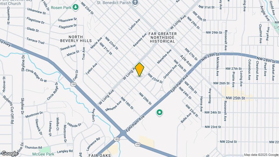 2602 NW 21st St-Unit -Unit B Map and Location Details