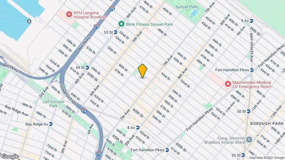 653 56th St Map and Location Details