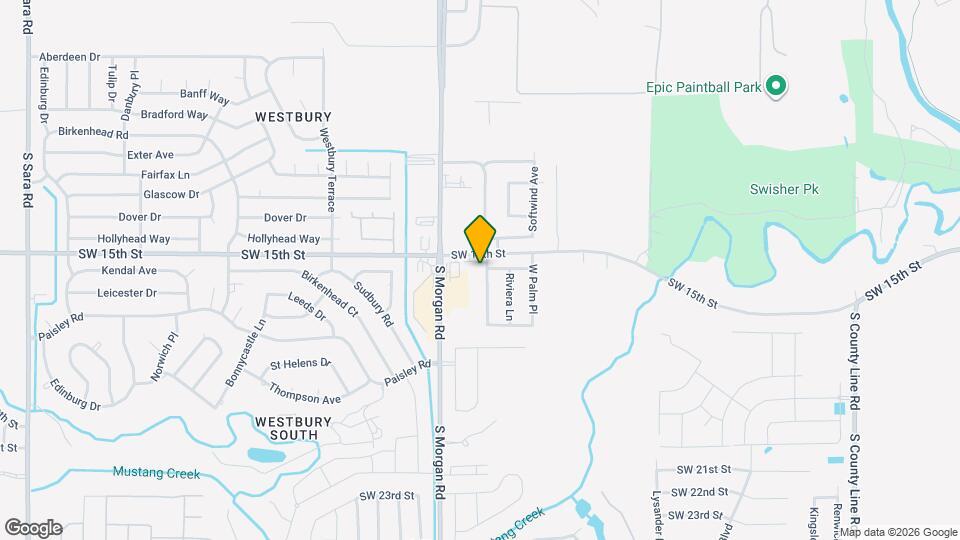 1703 Everglade Ct Map and Location Details