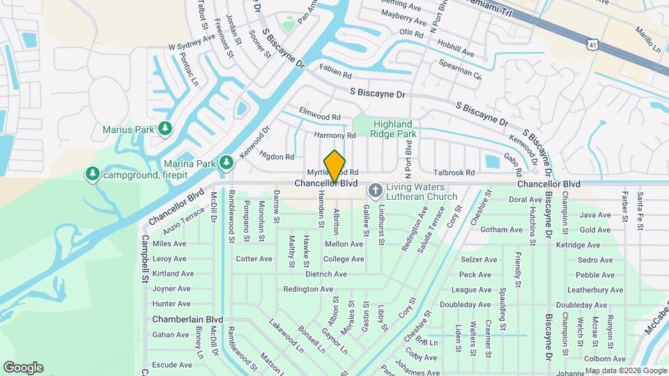 12395 Chancellor Blvd Map and Location Details