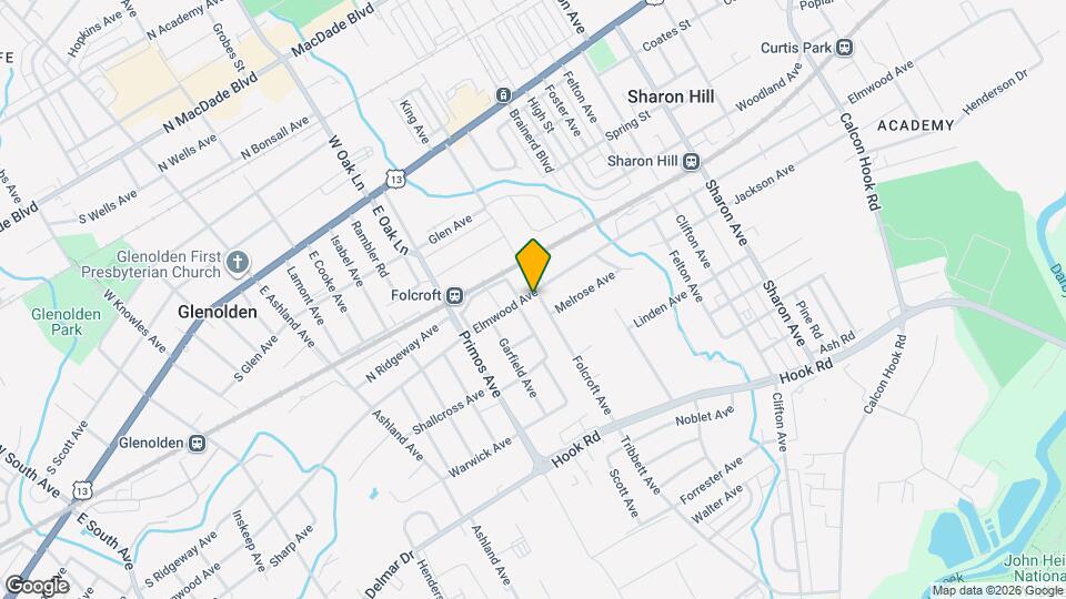 1505 Elmwood Ave Map and Location Details