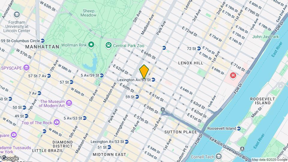 806 Lexington Ave Map and Location Details