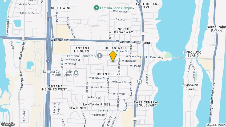 627 W Pine St, Unit 3 Map and Location Details