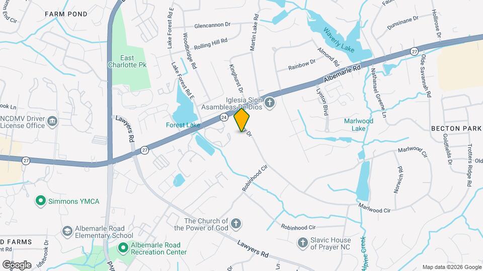 1018 Dooley Dr Map and Location Details