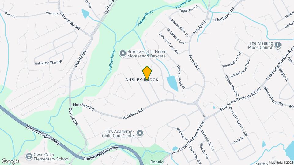 415 Ridgedale Way Map and Location Details