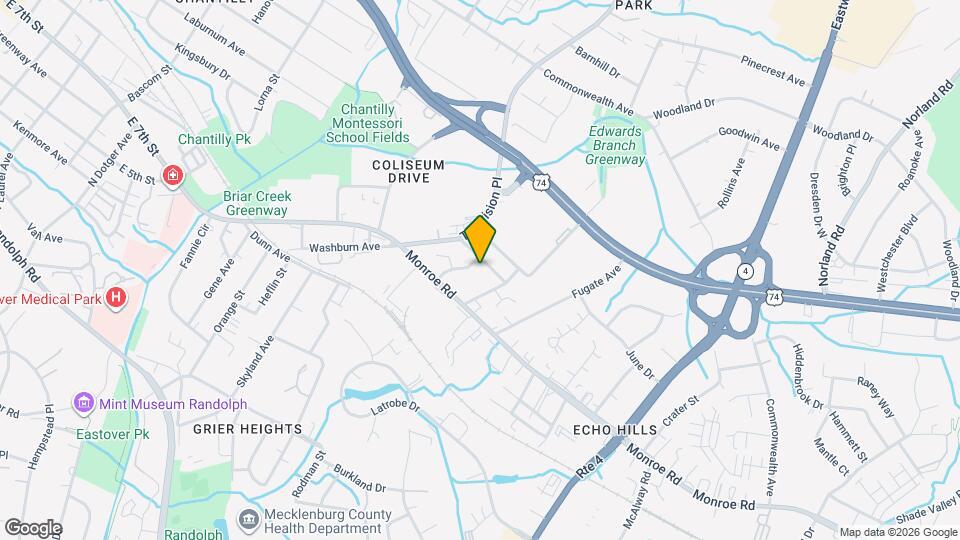 3432 Washburn Ave Map and Location Details