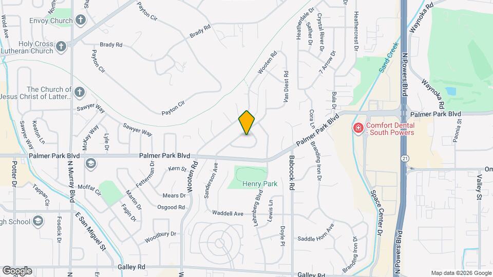 1549 Sanderson Ave Map and Location Details