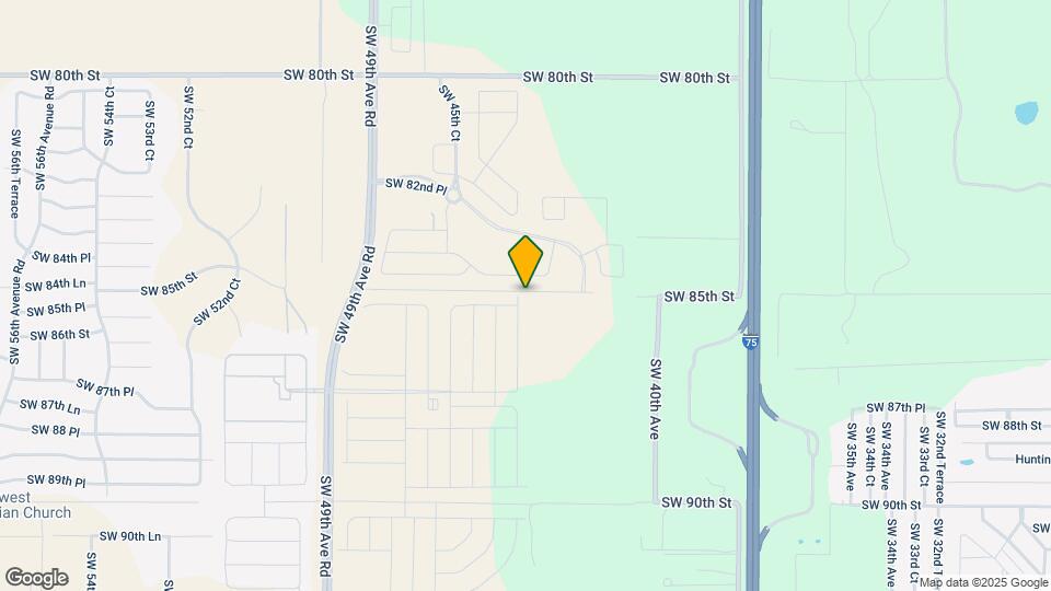 8515 SW 43rd Ter Map and Location Details