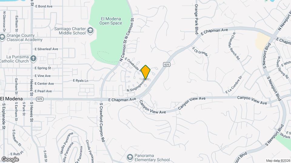 177 N Singingwood St Map and Location Details