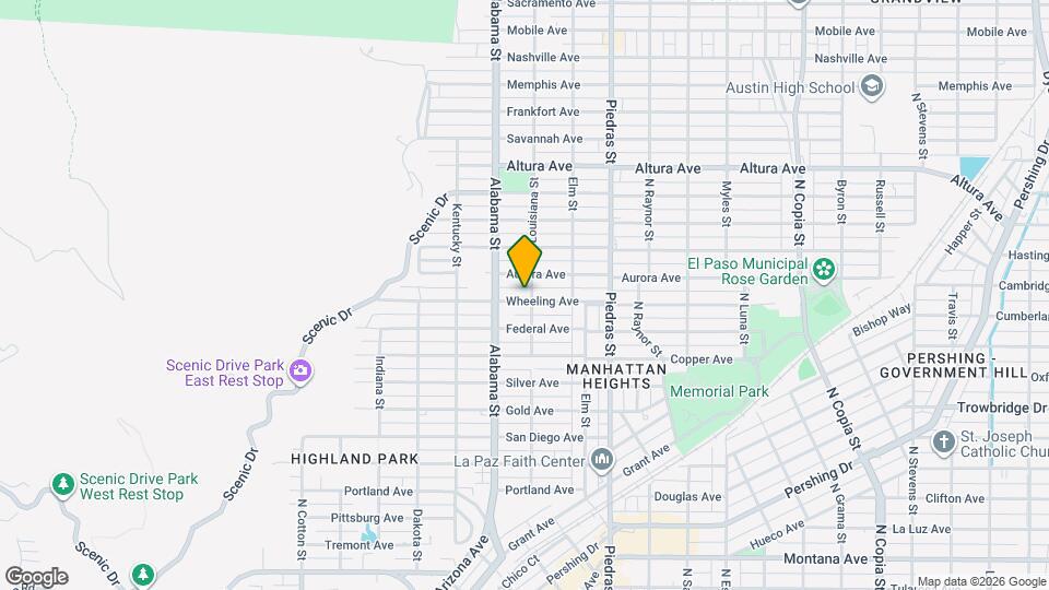 2629 Wheeling Ave Map and Location Details