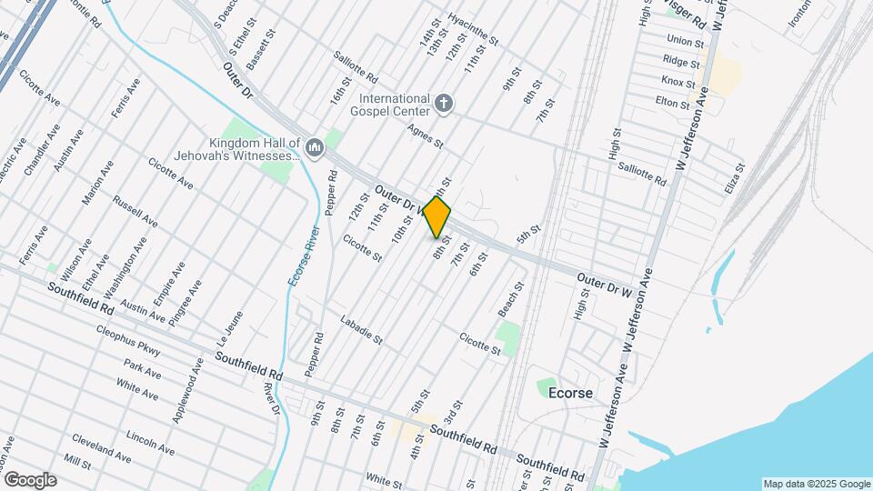 4248 8th St Map and Location Details