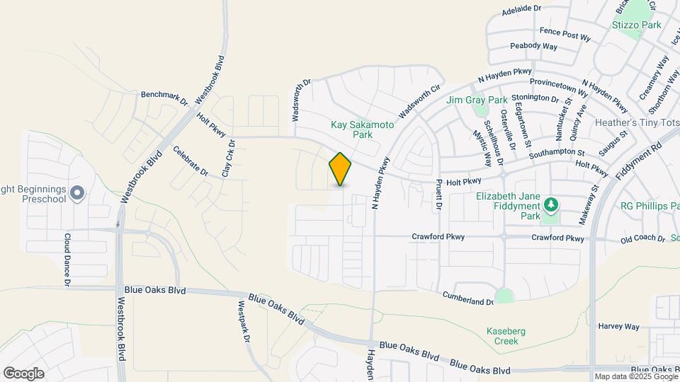 7001 El Cerrito Wy Map and Location Details