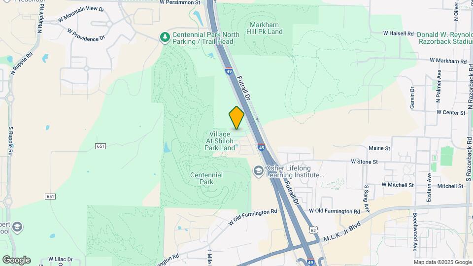 2851 W Redstone Dr Map and Location Details