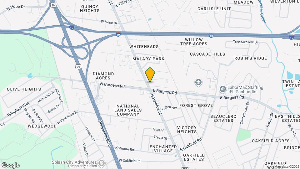 7210 N Palafox St Map and Location Details