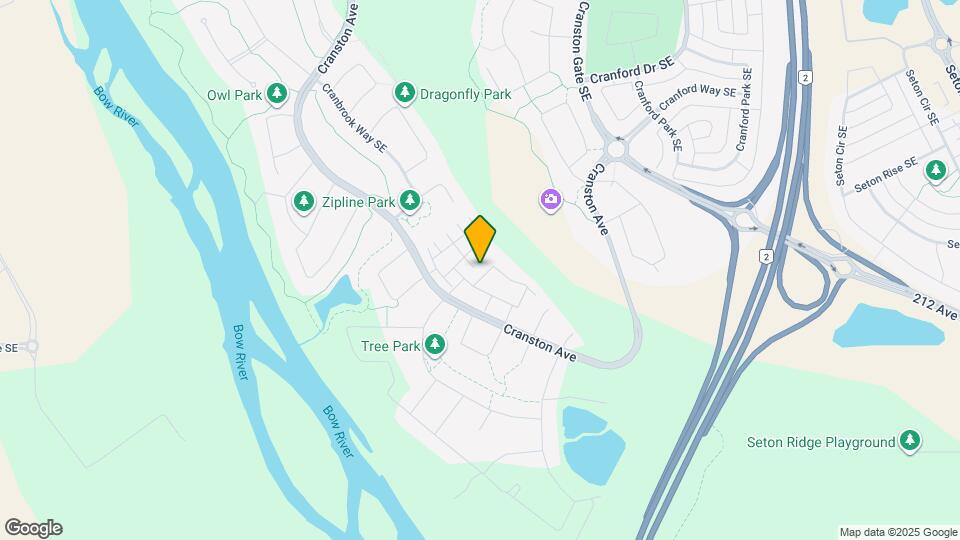 317 Cranbrook Square SE Map and Location Details