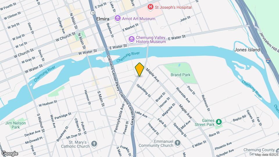 300 Sly St Mapa y Detalles de la Ubicación