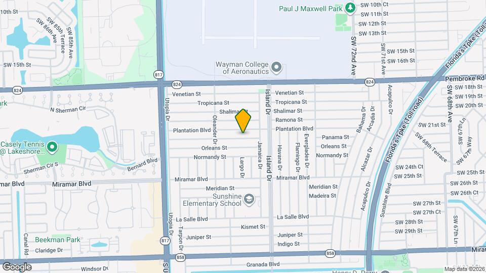 7775 Panama St Mapa y Detalles de la Ubicación