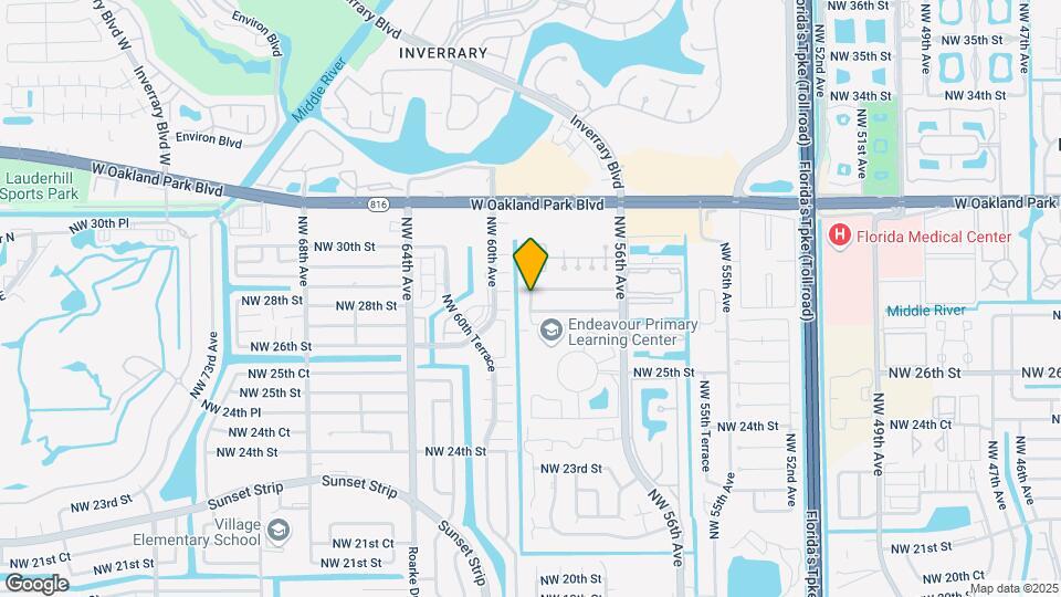 2759 NW 58th Terrace Mapa y Detalles de la Ubicación