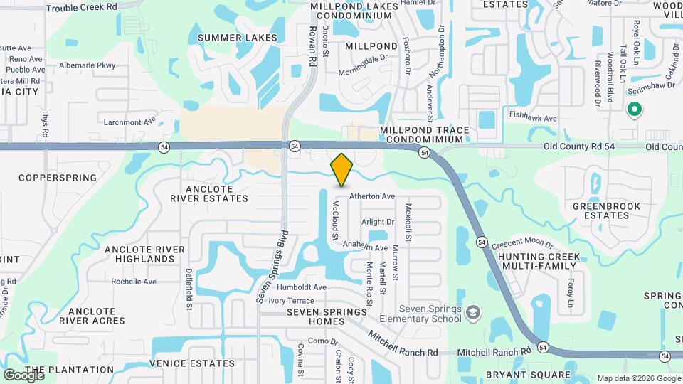 7527 Atherton Ave Map and Location Details