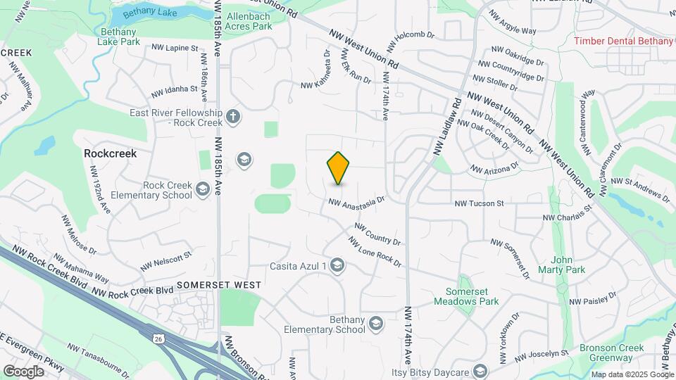 4131 NW 178th Pl Map and Location Details