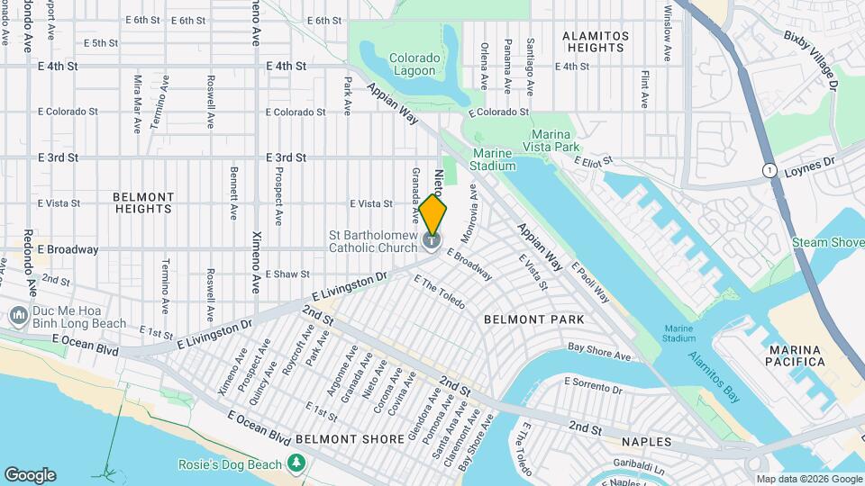 255 Nieto Ave, Unit 255 Nieto Ave #C Map and Location Details