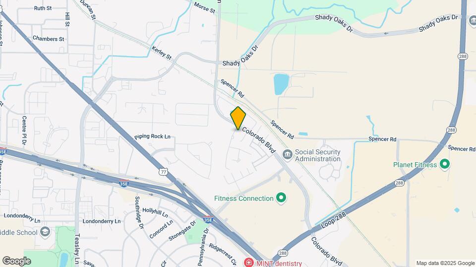 1505 Valley Creek Rd Map and Location Details