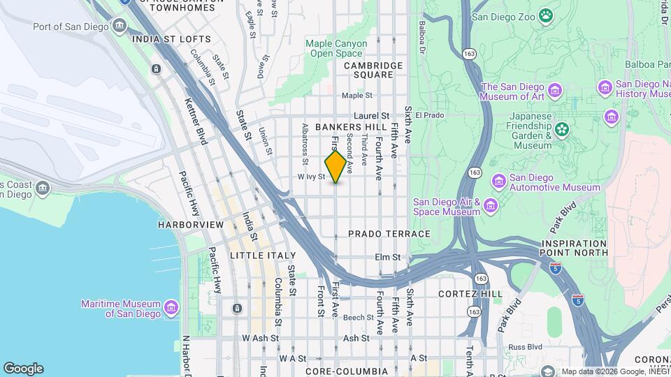 2144 1st Ave Map and Location Details