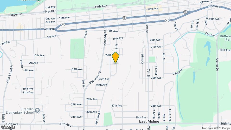 2301 5th St Map and Location Details