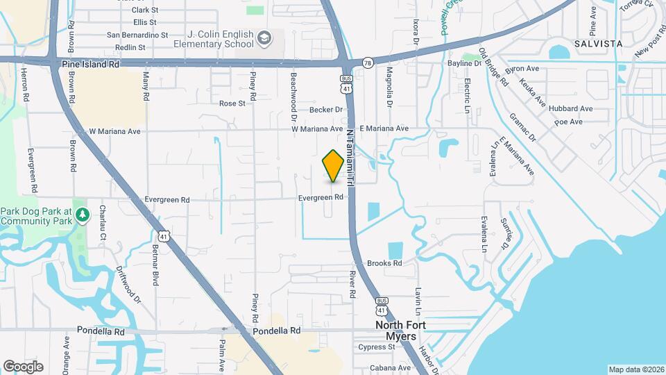1526 Wood Rd Map and Location Details
