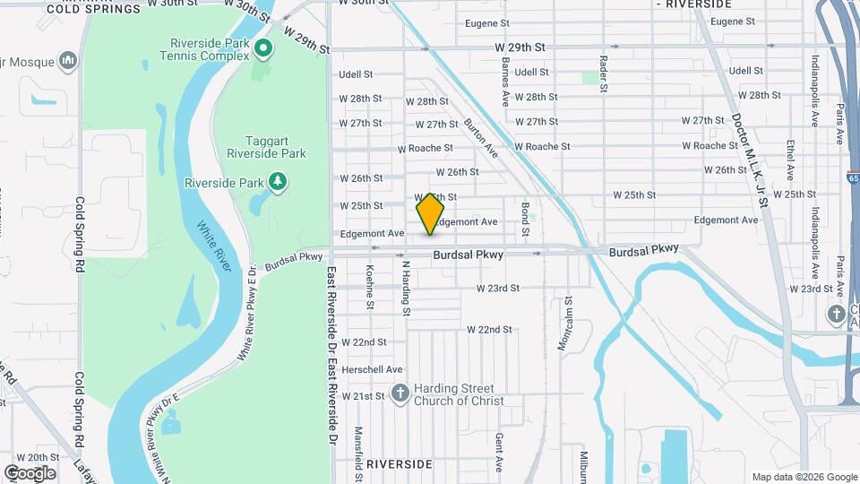 1336 Burdsal Pkwy Mapa y Detalles de la Ubicación