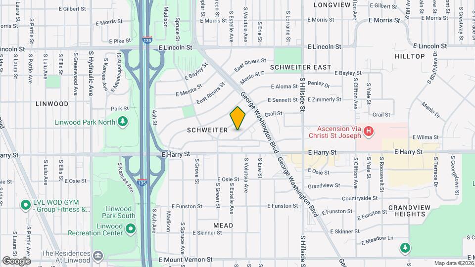 2602 E Grail St Map and Location Details