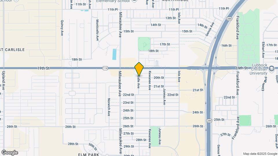 6916 20th St Map and Location Details