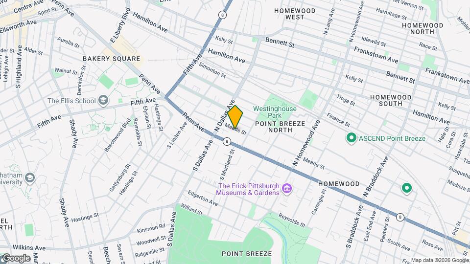 6938 Meade St Map and Location Details
