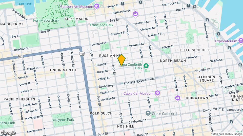 1907 Leavenworth St Map and Location Details