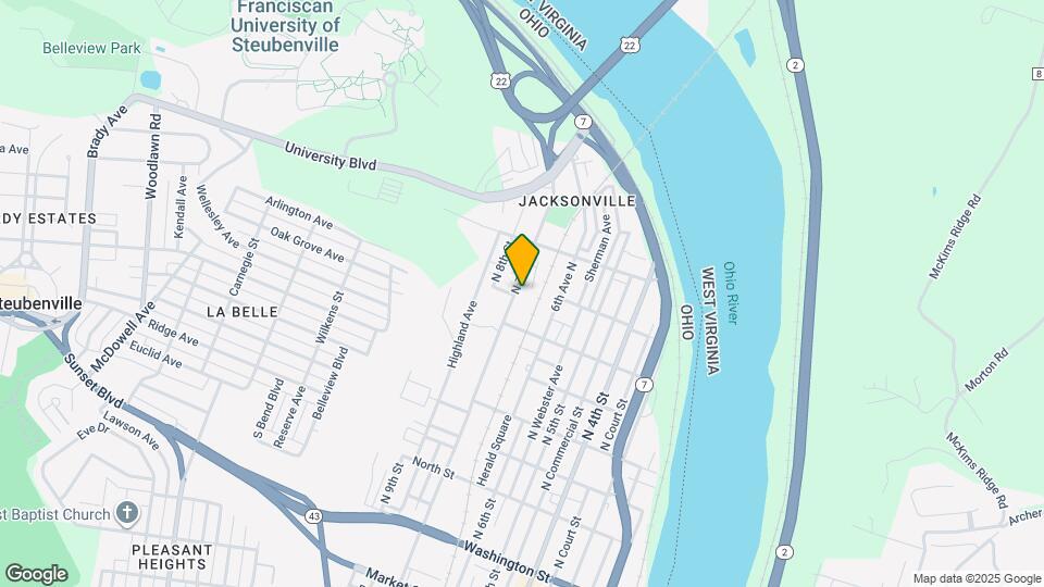 730 N 7th St Map and Location Details