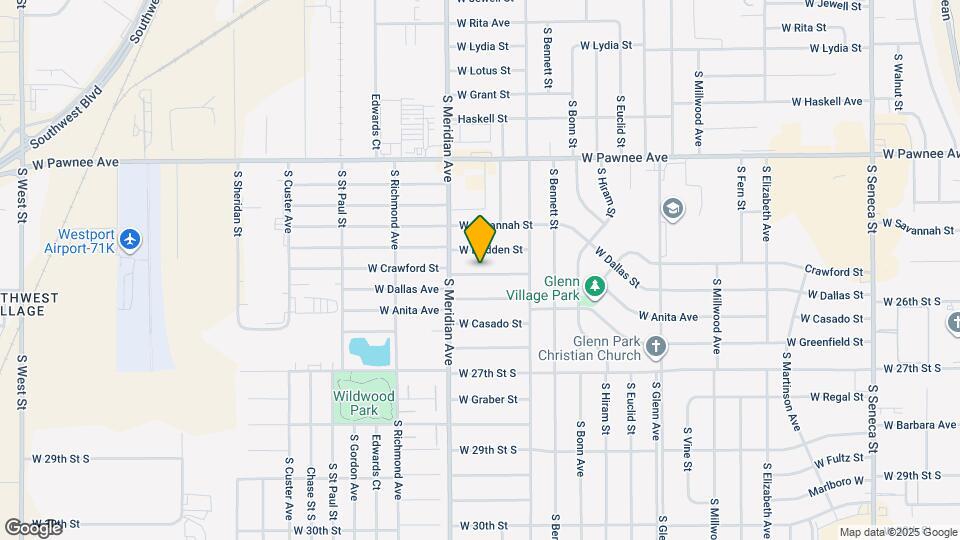 2328 W Crawford St Mapa y Detalles de la Ubicación