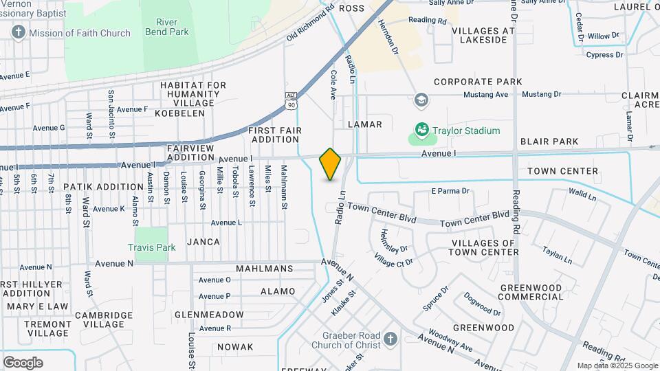 Ashton Oaks of Rosenberg Mapa y Detalles de la Ubicación