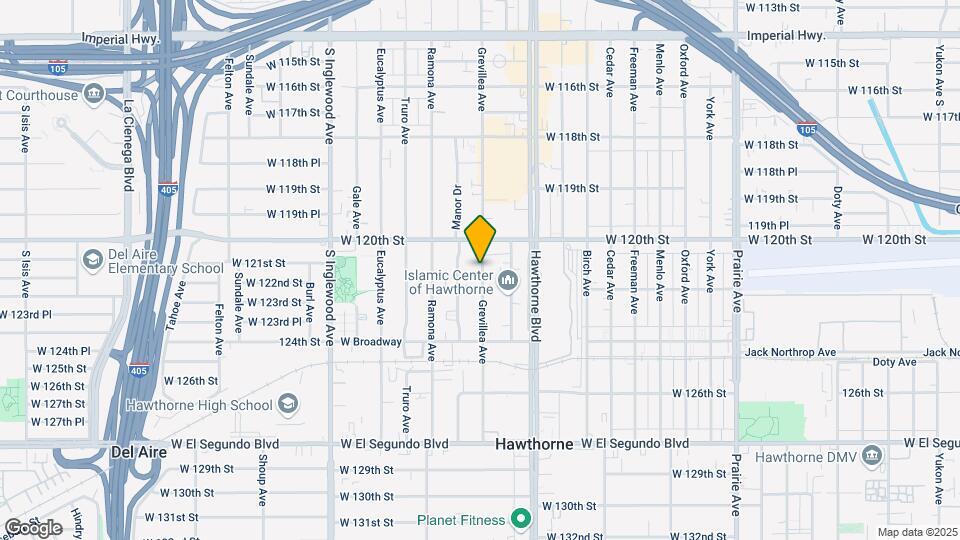 12111 Grevillea Ave Mapa y Detalles de la Ubicación