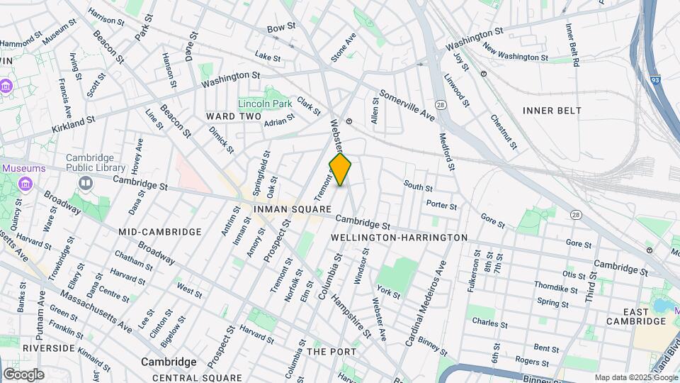 410 Norfolk St, Unit 3 Map and Location Details