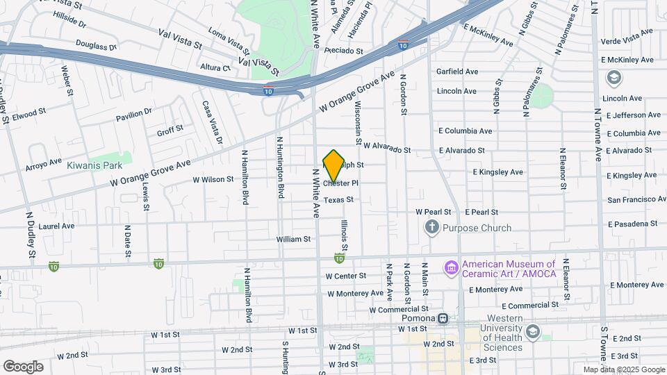 464 Chester Pl Map and Location Details