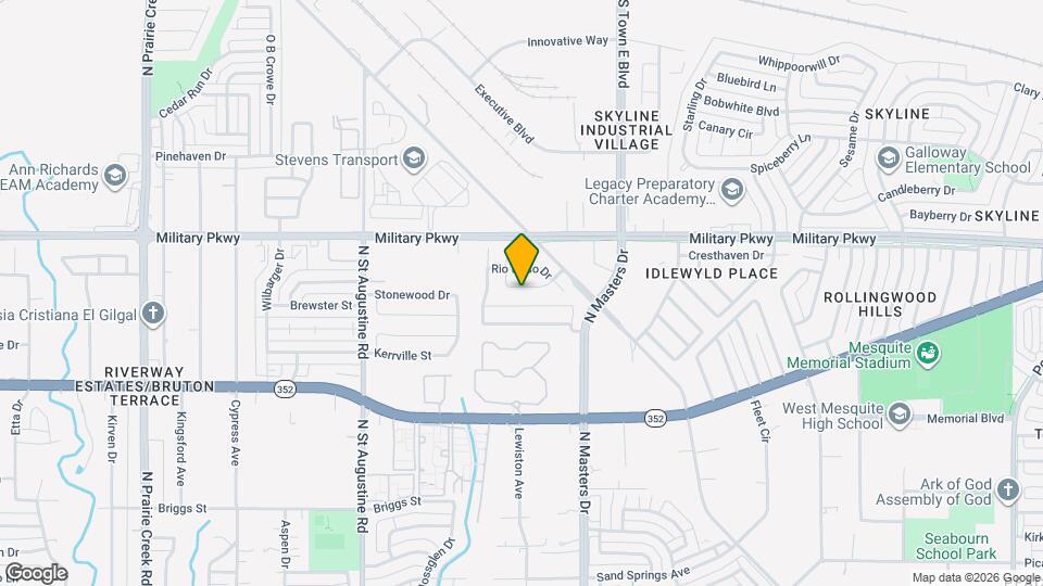 9922 Ironhorse Dr Map and Location Details