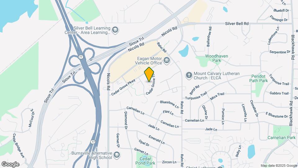 2145 Cedar Grove Trail Map and Location Details