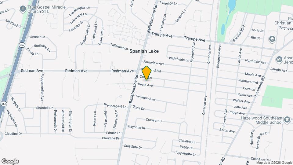 1545 Reale Ave Map and Location Details