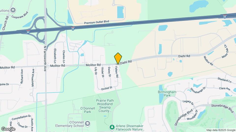1811 Felten Rd Map and Location Details