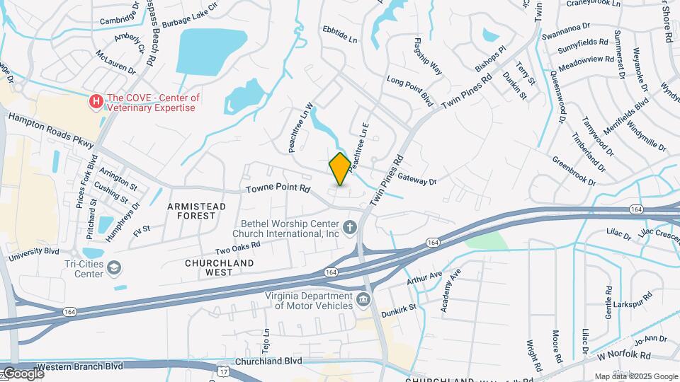 3704A Towne Point Rd Map and Location Details