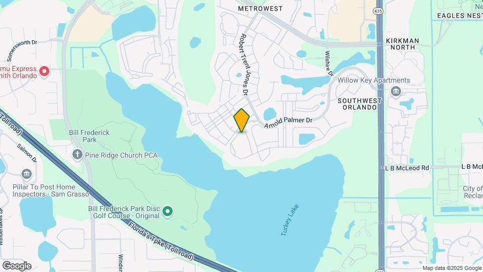 3314 Robert Trent Jones Dr Map and Location Details