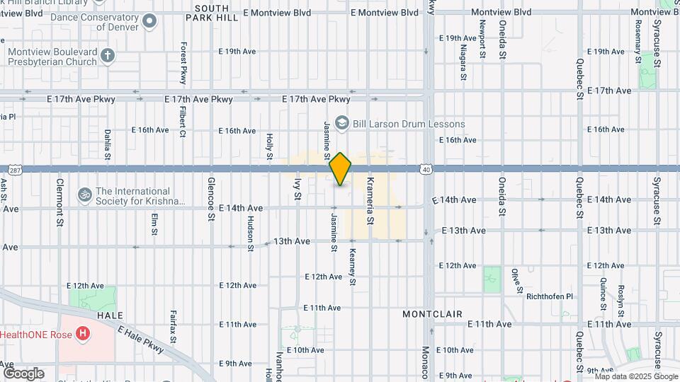 1434-1438 Jasmine St Map and Location Details