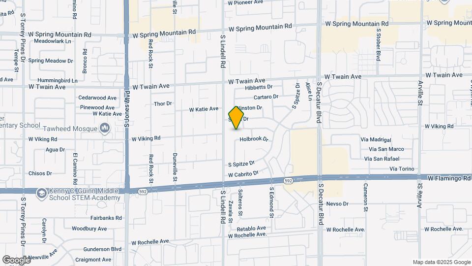5421 W Ganado Dr Map and Location Details