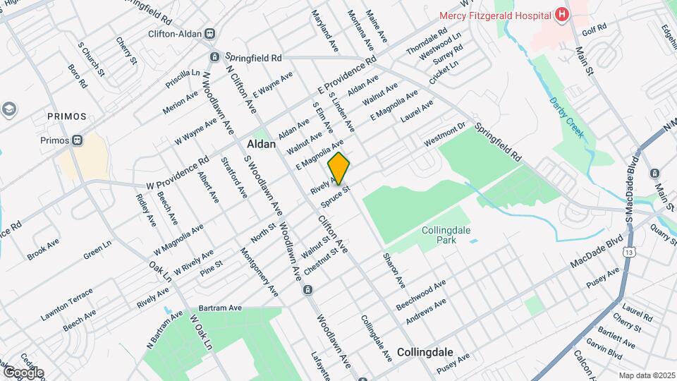 707 Spruce St Map and Location Details