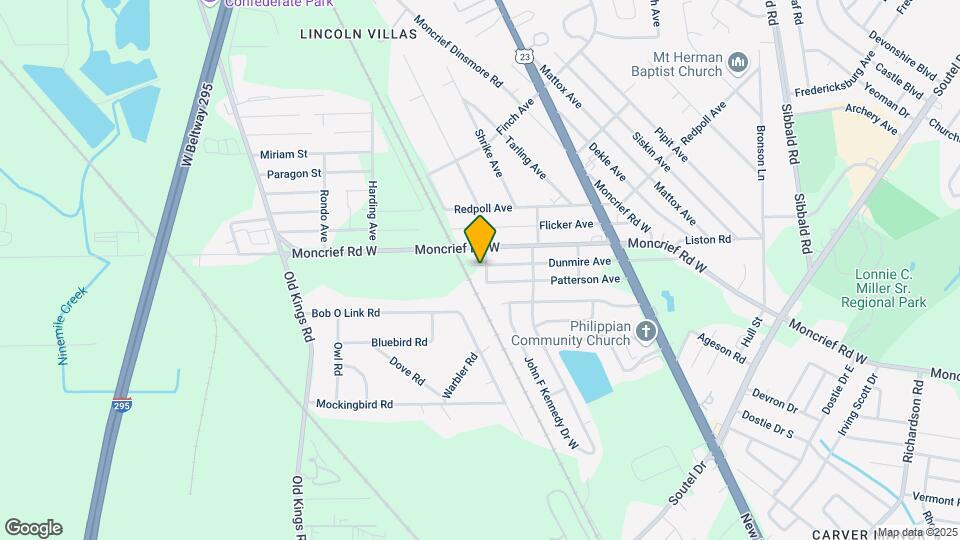 6110 Dunmire Ave Mapa y Detalles de la Ubicación